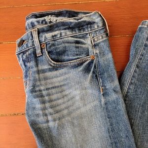 J. Crew Selvedge Toothpick Ankle Jeans